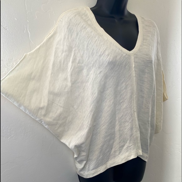 Bordeaux V-neck top size XS - Picture 2 of 8